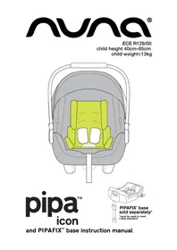 Notice Nuna PIPA ICON Kindersitz