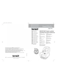 Notice Brevi GRAND PRIX Siège de voiture