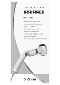 Notice SOEHNLE VITA FLEX Appareil de massage
