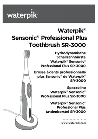 Notice Waterpik SENSONIC PROFESSIONAL PLUS SR3000 Brosse a dents