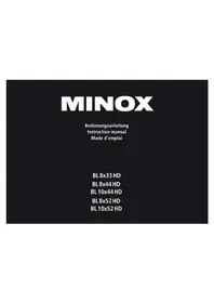 Notice MINOX BL 10X52 HD Jumelles