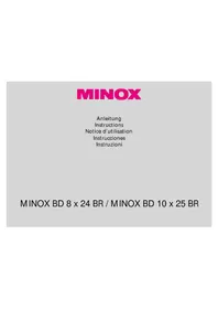 Notice MINOX BD 8X24 BR Jumelles