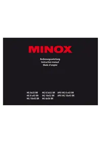 Notice MINOX APO HG 8X43 BR Jumelles