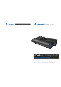 Notice PULSAR EDGE GS 3.5X50 NV Jumelles