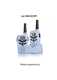 Notice Reer 5006 Walkie-talkie