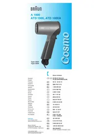Cosmo ATD 1000A BRAUN