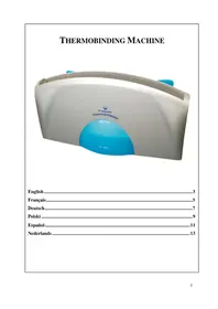 Notice Pavo THERMOMASTER Relieuse