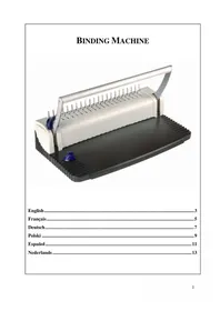 Notice Pavo SMARTMASTER 2 Relieuse