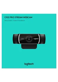 Notice LOGITECH C922 PRO STREAM Webcam