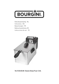 Bourgini Classic 18.2120.00.00 - Friteuse