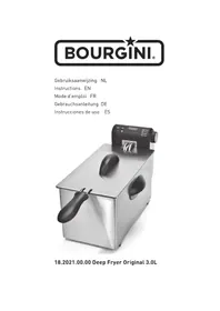 Notice Bourgini ORIGINAL 18.2021.00.00 Friteuse