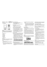 Notice Dexford WSRC 3000 Station Météo