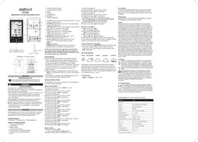 Notice Dexford WS9000 Station Météo