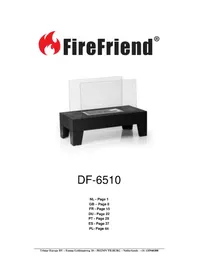 Notice FireFriend DF6510 Cheminée