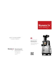 Notice KUVINGS NS997UL Extracteur de jus