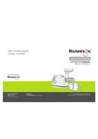 Notice KUVINGS NJE3590U Extracteur de jus