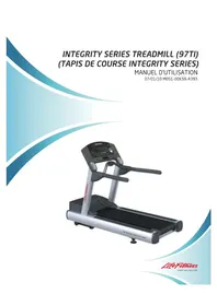 Notice Life Fitness 97TI Vélo d'appartement