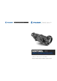 Notice PULSAR SENTINEL GS Prismáticos