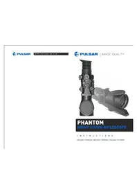 Notice PULSAR PHANTOM Ferngläser