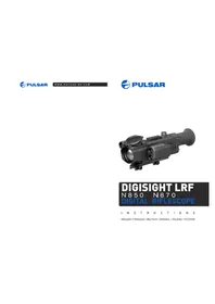 Notice PULSAR DIGISIGHT LRF N870 Prismáticos