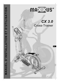 Notice Maxxus CX 3.0 Vélo elliptique