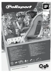 Notice Polisport GUPPY FF Siège vélo enfant