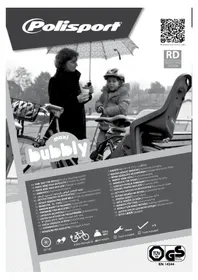 Notice Polisport BUBBLY FF Siège vélo enfant