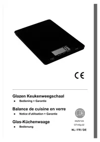 Notice Inotec GTKSG02 Weegschalen