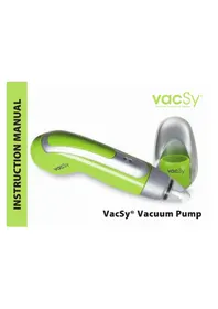 Notice Zepter VACSY VACUUM PUMP VSP Vacuum packaging machines