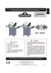 Notice Napoleon TRIUMPH 325 SB Grill