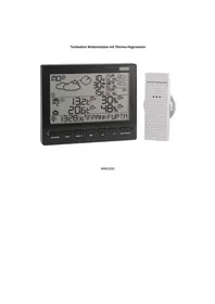 Notice TECHNOLINE WM 5300 Stacja Pogodowa