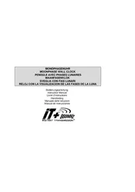 Notice TECHNOLINE WS 8118 Reloj