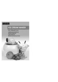 Notice Aigger FJ501 Machine à glace