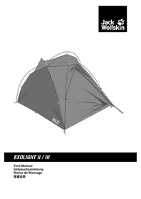 Jack Wolfskin Exolight III - Tente