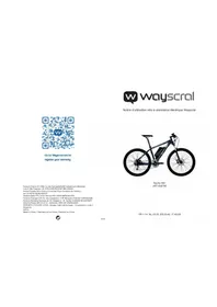 Notice WAYSCRAL SPORTY 655 Bicicletta elettrica
