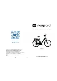 Notice WAYSCRAL CLASSY 615 Vélo électrique