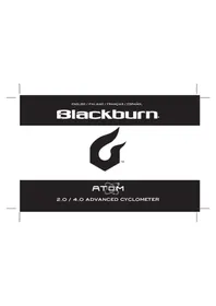 Notice Blackburn ATOM 4.0 Compteur