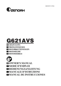 Notice Zenoah G621AVS Scie