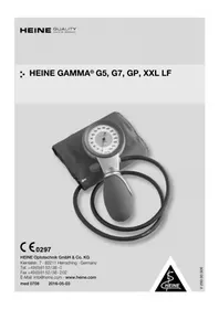 Notice HEINE GAMMA G7 Tensiomètre