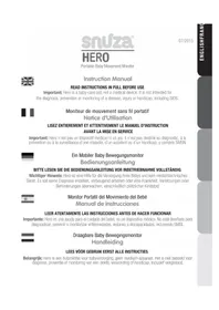 Notice Snuza HERO SE Moniteurs pour bébé
