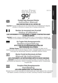 Notice Snuza GO SE Moniteurs pour bébé