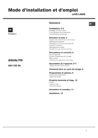 Aqualtis AQ113D 69 FR HOTPOINT-ARISTON