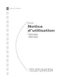 TELEFUNKEN TFNVIN1455BLK - Machine à laver