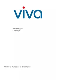 VIVA WFV14K20FF - Machine à laver