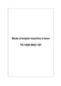 BELLAVITA TH 1206 WAV 107 - Machine à laver