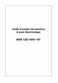 BELLAVITA MAR 1207 WAV 107 - Machine à laver