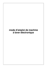 Notice BELLAVITA LFT 1209 TJV Machine à laver