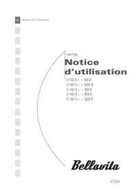 Notice BELLAVITA LF 1407 A++ RSCN VT Machine à laver