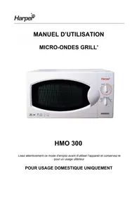 Notice HARPER HMO300 Four à micro-ondes