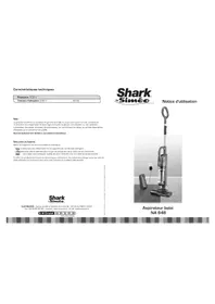 Notice SIMEO SHARK NA 646 Aspirateur